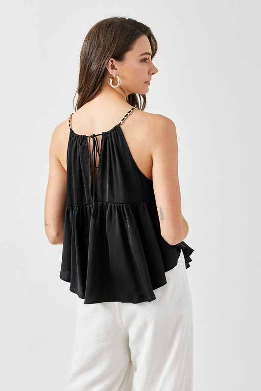 Halter Neck Flowy Top