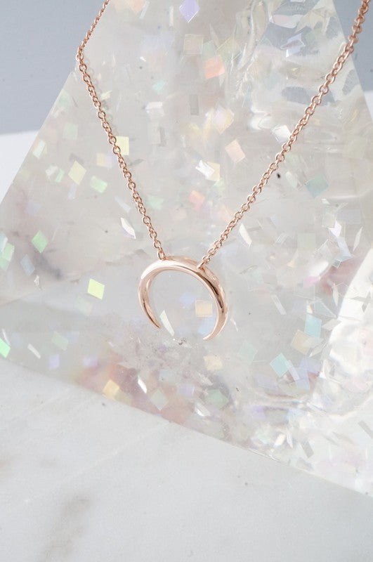 Crescent Horn Necklace