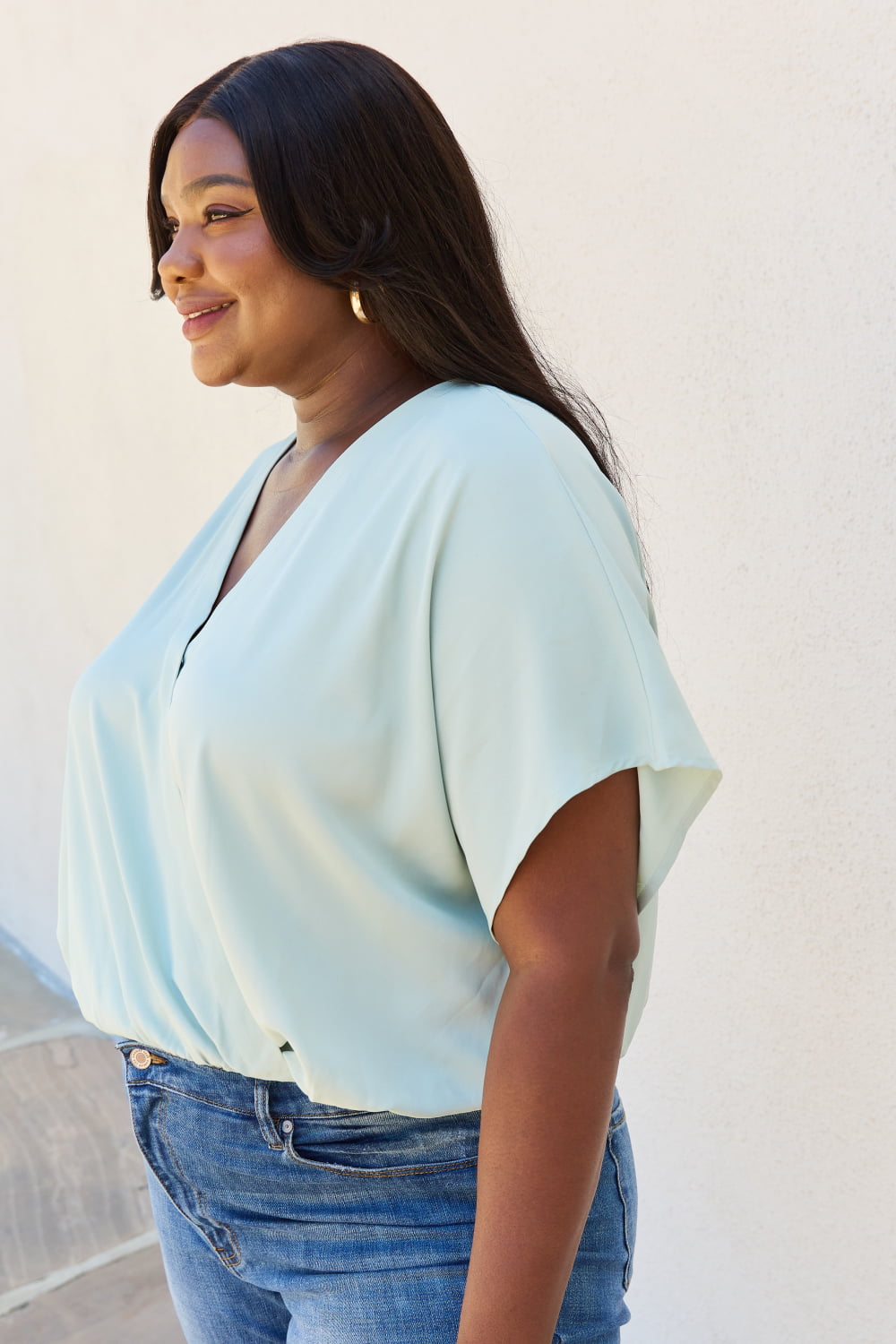 Surplice Bodysuit
